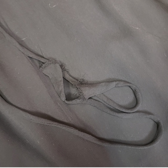 Babaton Aritzia Black Maxi Sleeveless Dress Minimalist Black Tie Formal Neutral - Picture 3 of 3